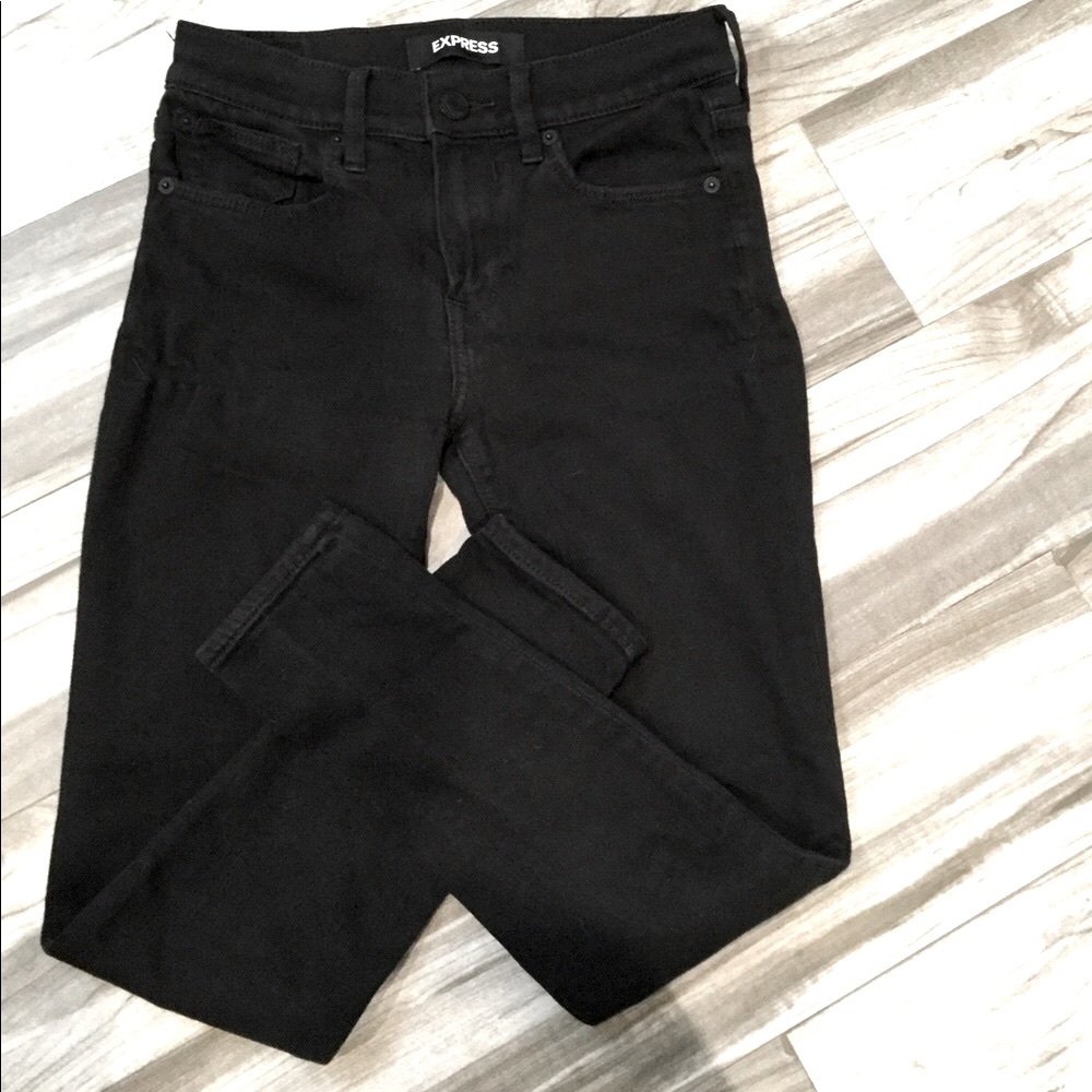 Express black legging jeans in good condition!